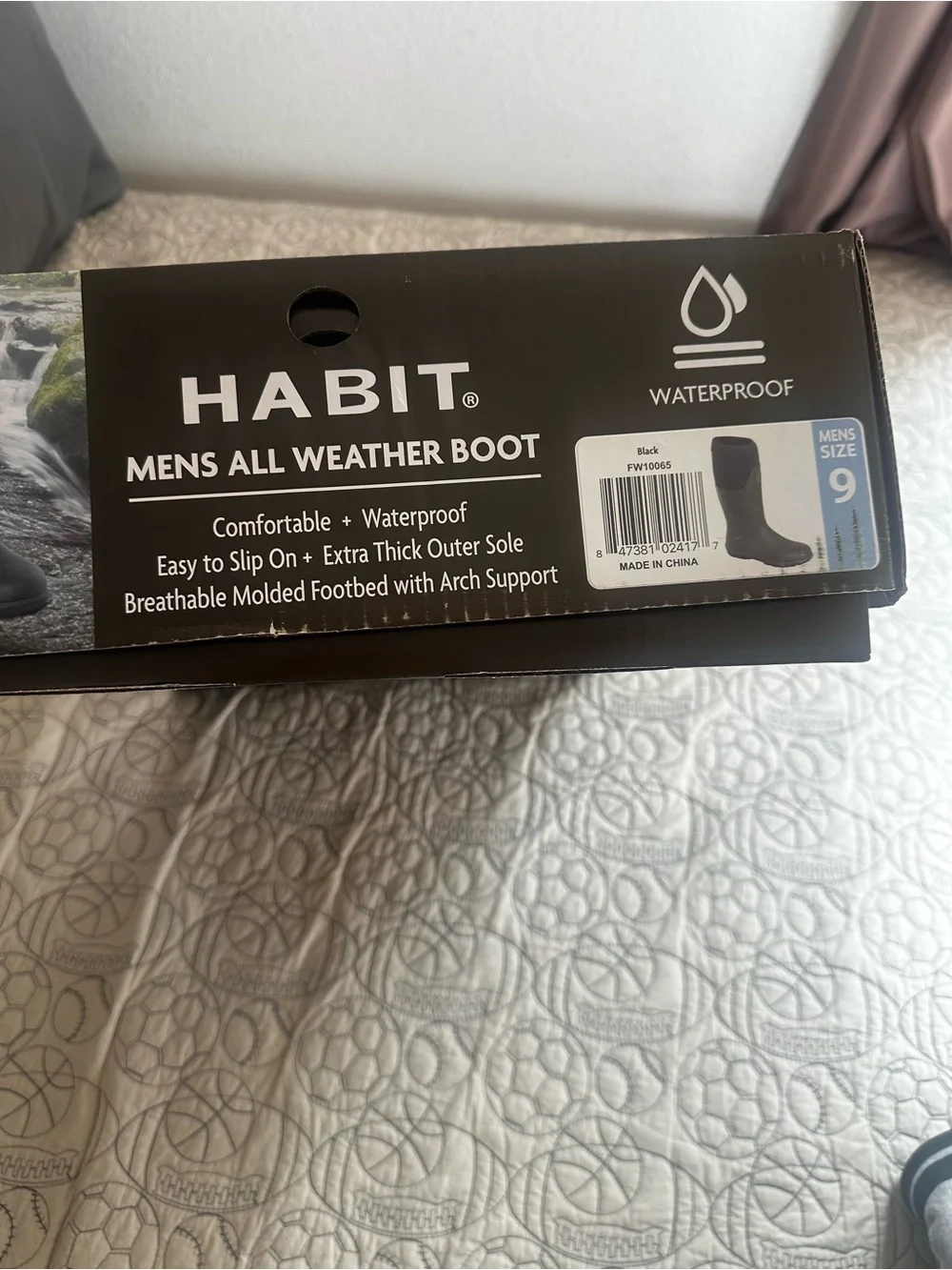 Habit Men's All-Weather Waterproof Boots - Black